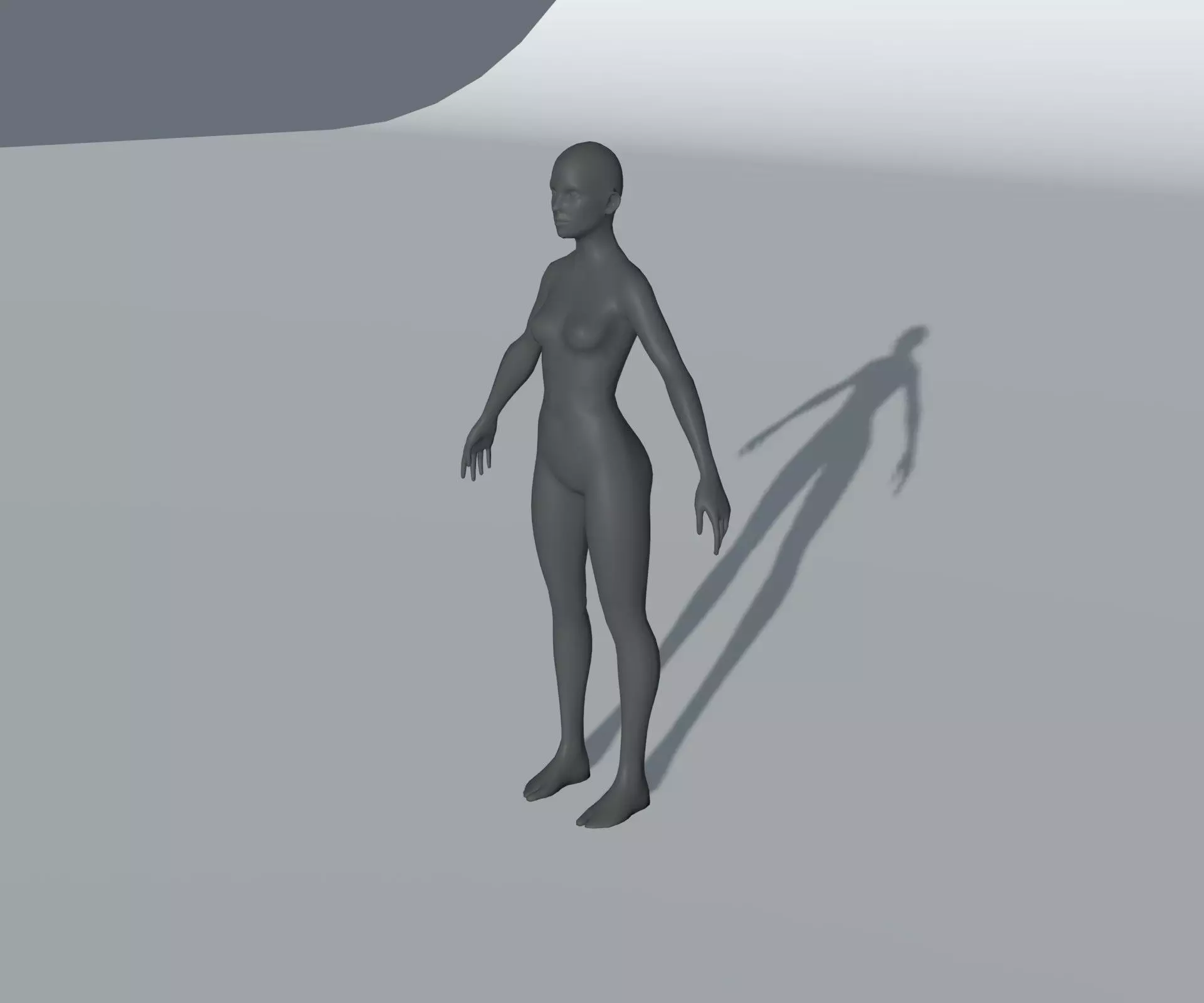 Animated Male Female Body Base Mesh 5K with 76 Sound Effects Low-poly 3D model_8