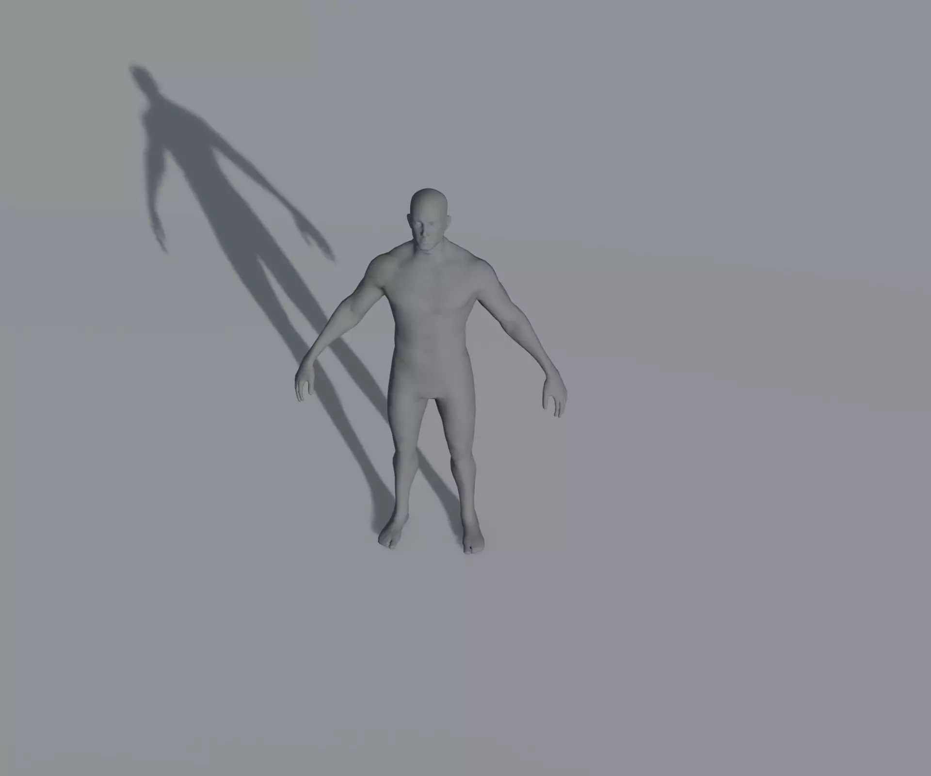 Animated Male Female Body Base Mesh 5K with 76 Sound Effects Low-poly 3D model_25