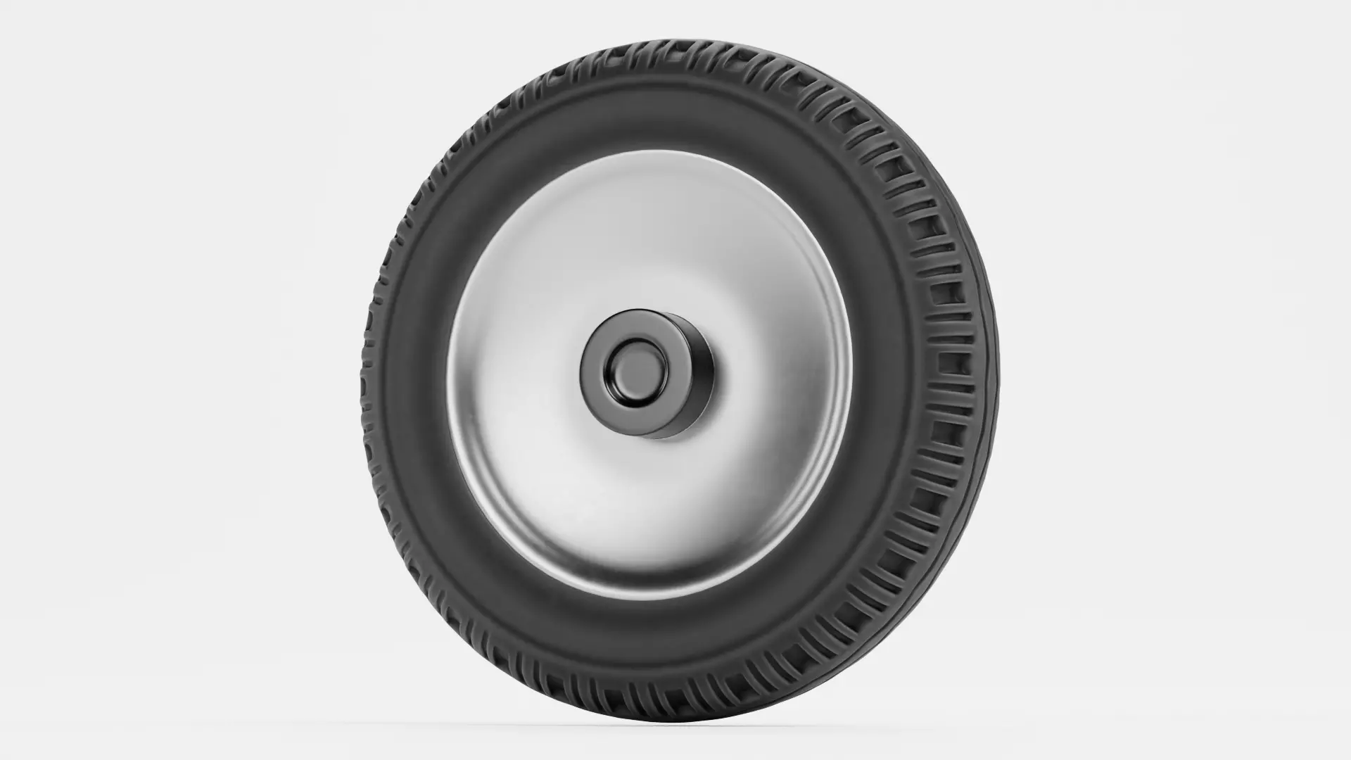 Tire V3 - Narrow Automotive Wheel Low-poly 3D model_4