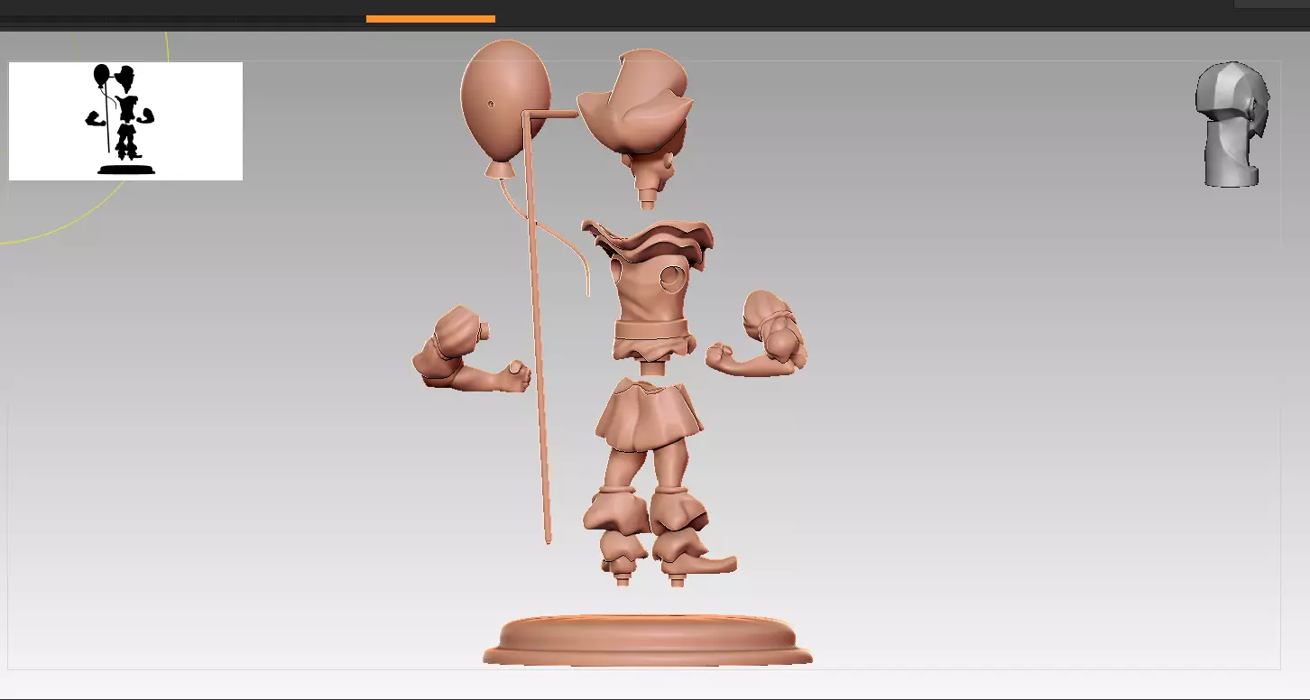 Pennywise 3D print model_5