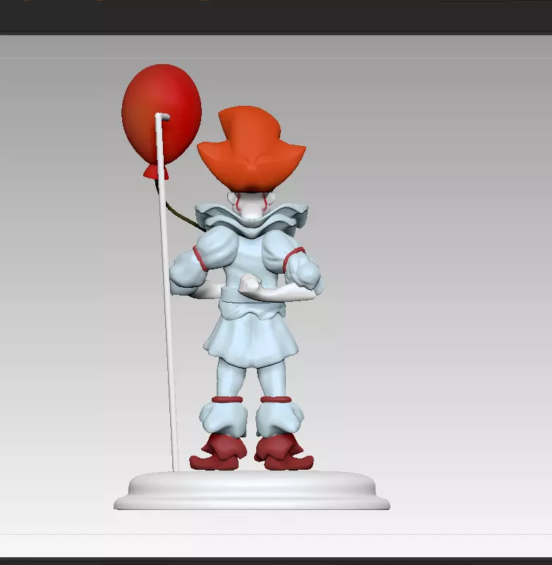 Pennywise 3D print model_3