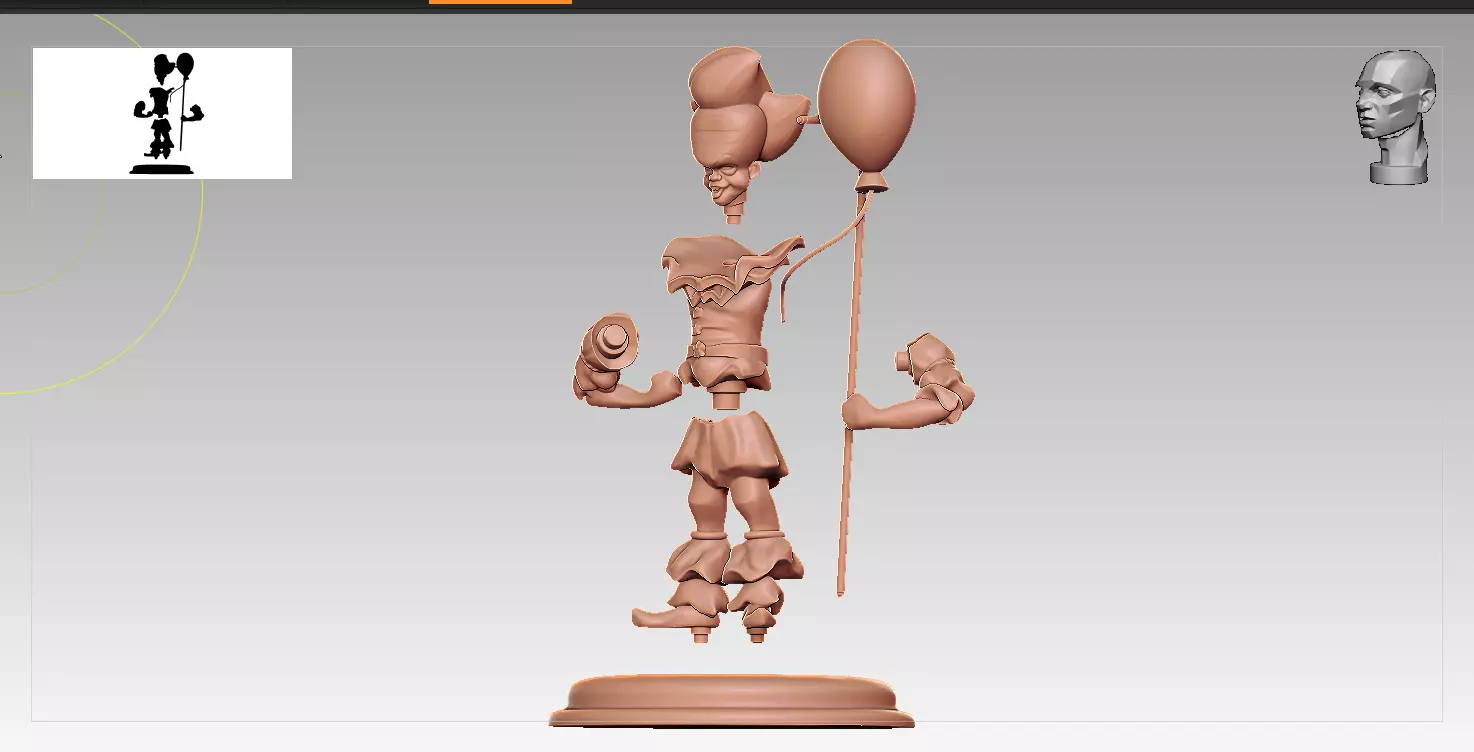 Pennywise 3D print model_6