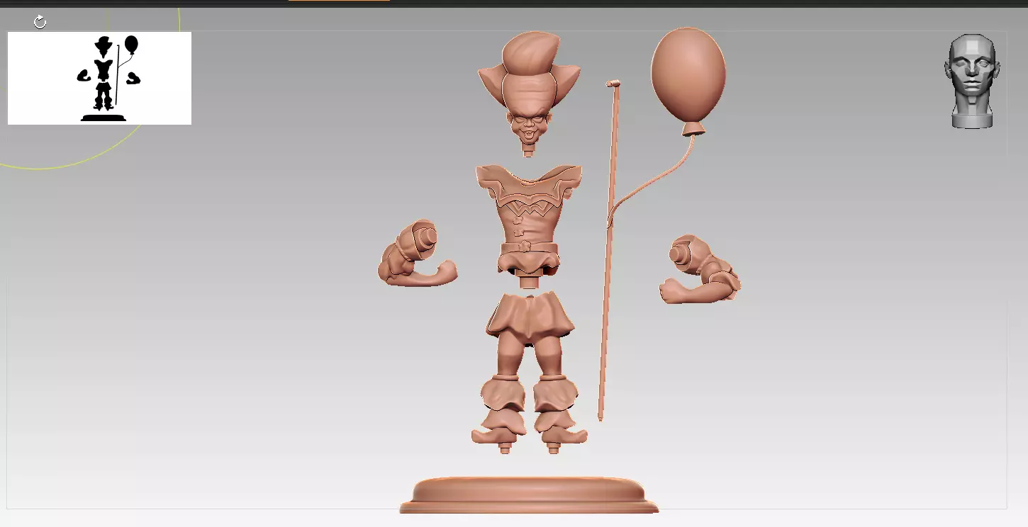Pennywise 3D print model_8