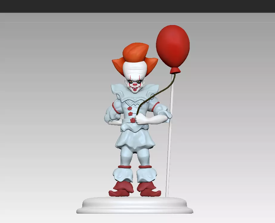 Pennywise 3D print model_4