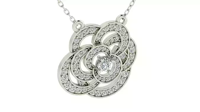 Flower Necklace Tiffany