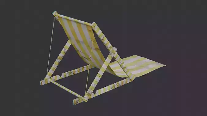 Beach Fabric Lounge Chair