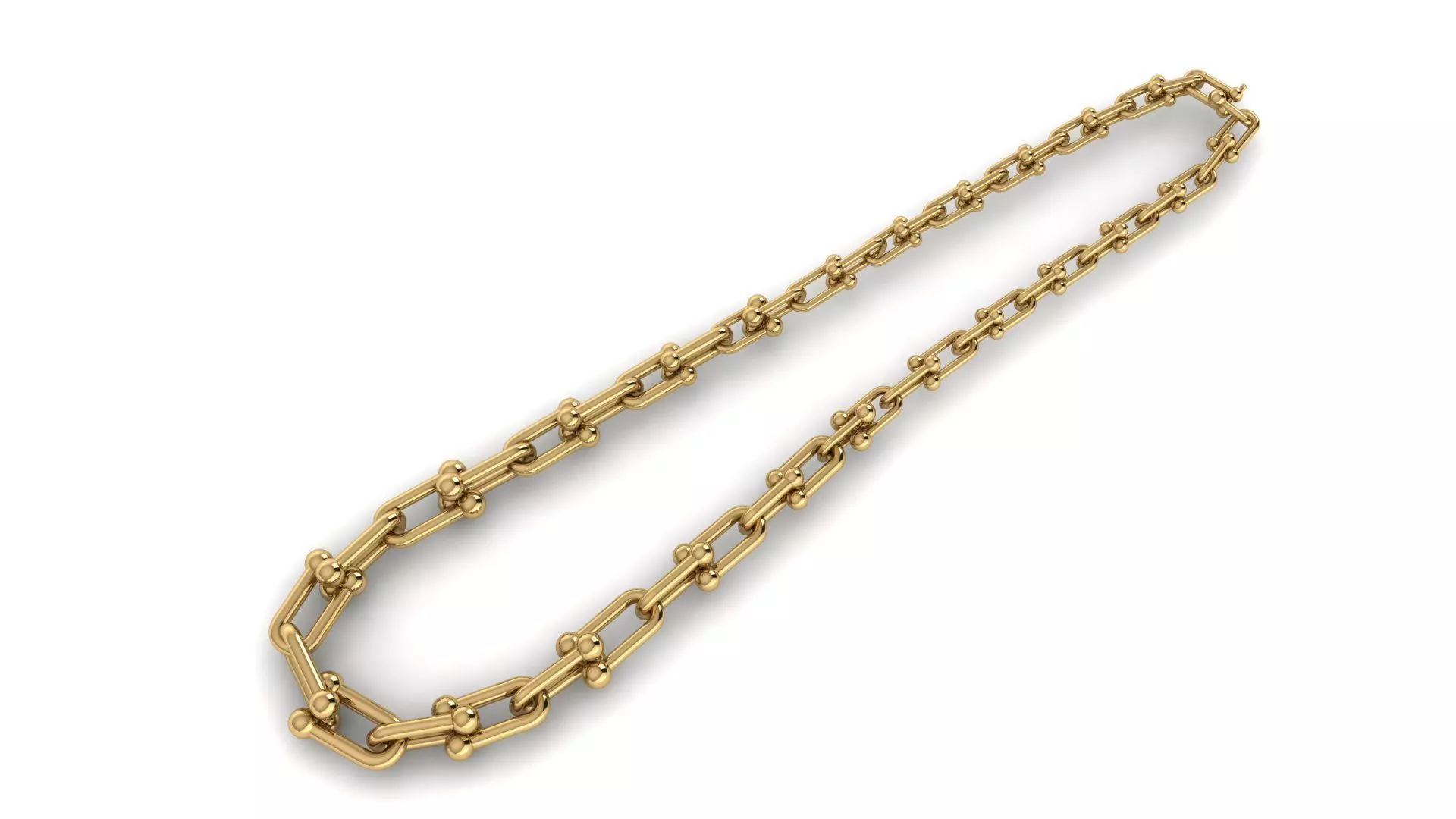 Tiffany Link Necklace 3D print model_0