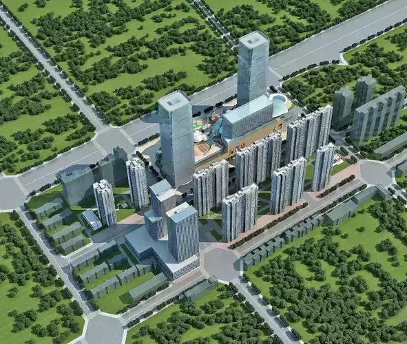 Contemporary Mixed-Use Masterplan