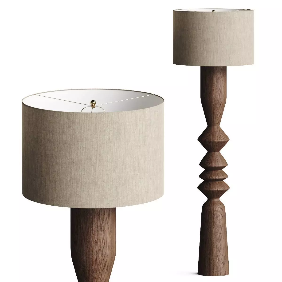 Vical Home Megeve Floor Lamp 3D model