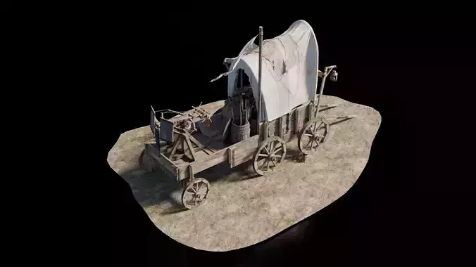 Resource Cart Medieval