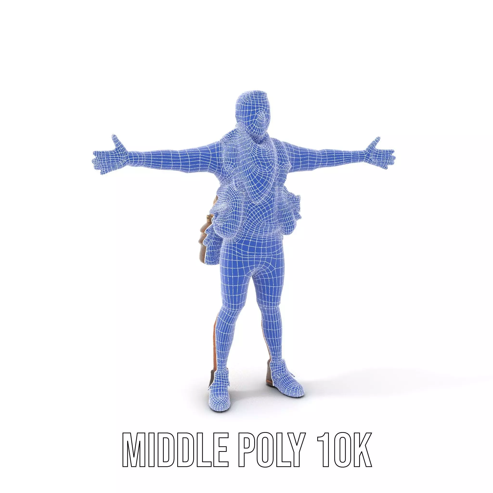 Adventurer Outfit Explorer model pack Low-poly 3D model_23