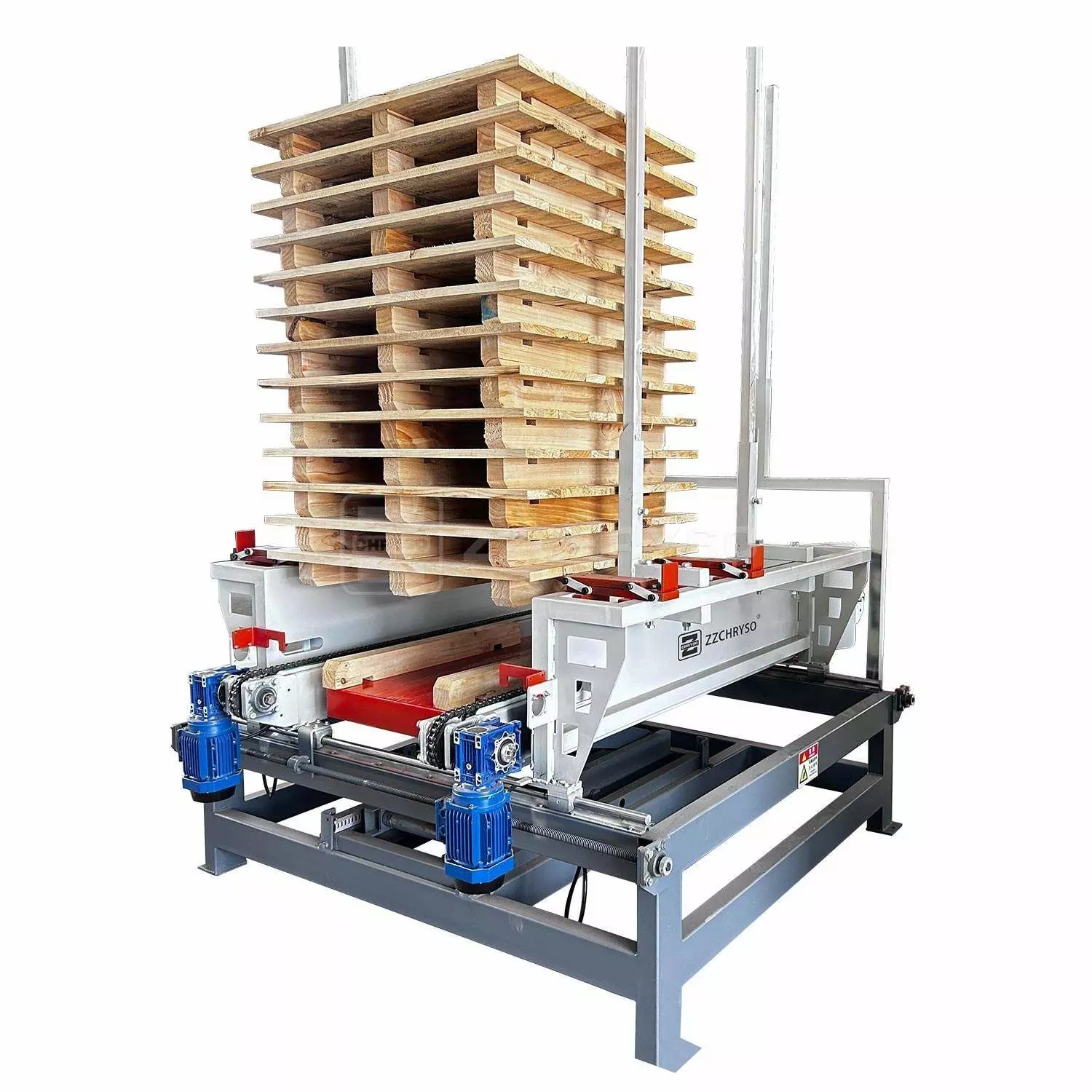 Automated Palletizer for Wood Pallet Lines 3D model