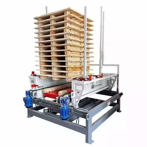 Automated Palletizer for Wood Pallet Lines 3D model