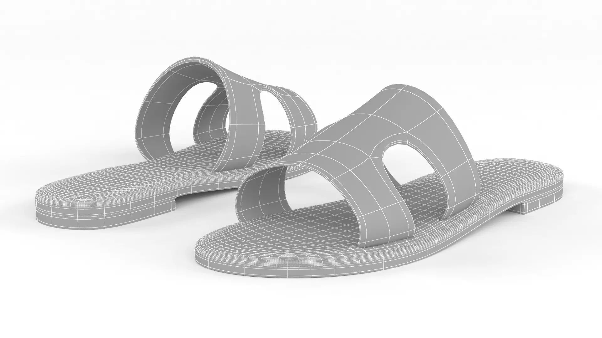  Slide Sandal 3D model_6