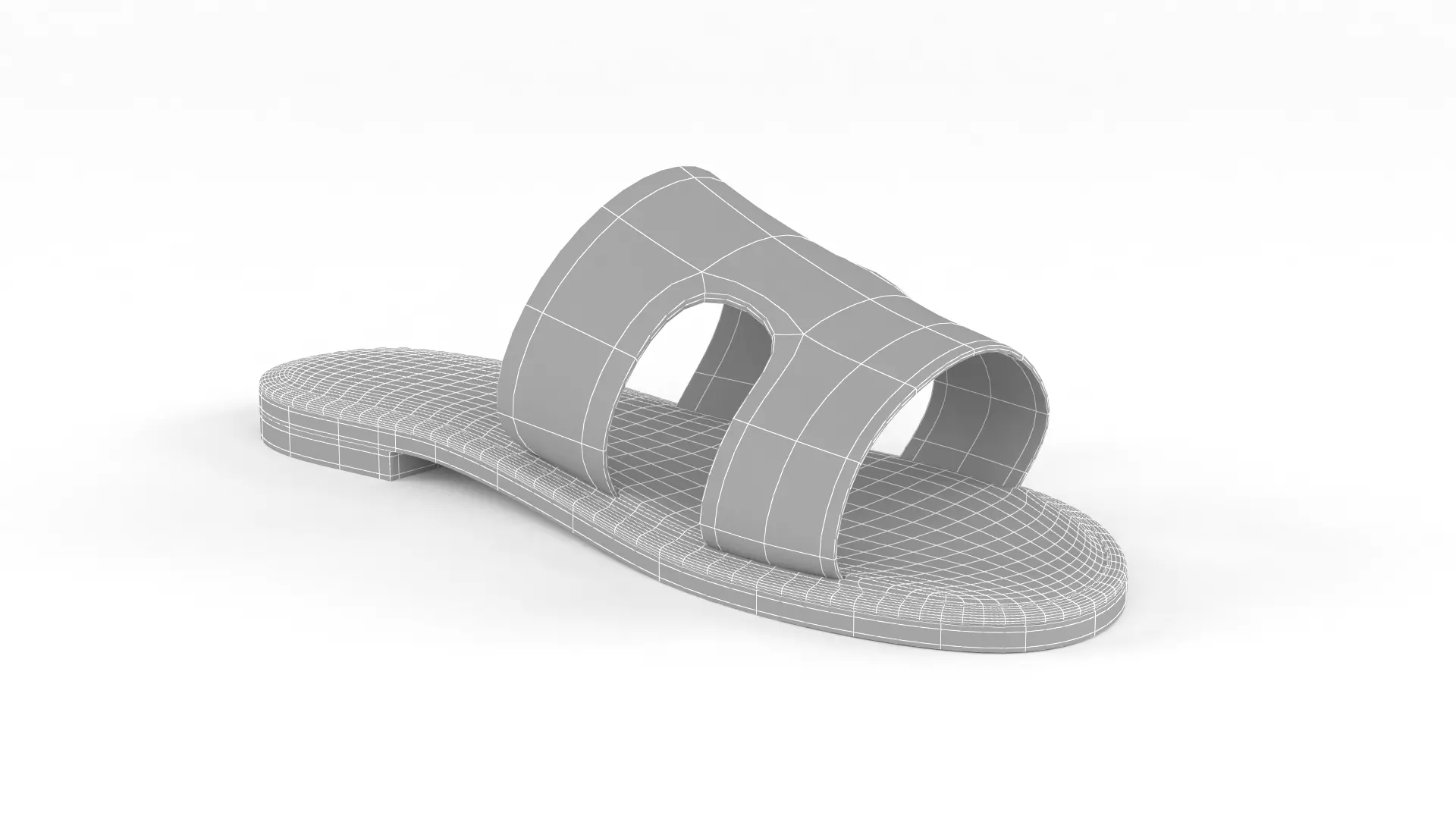  Slide Sandal 3D model_10
