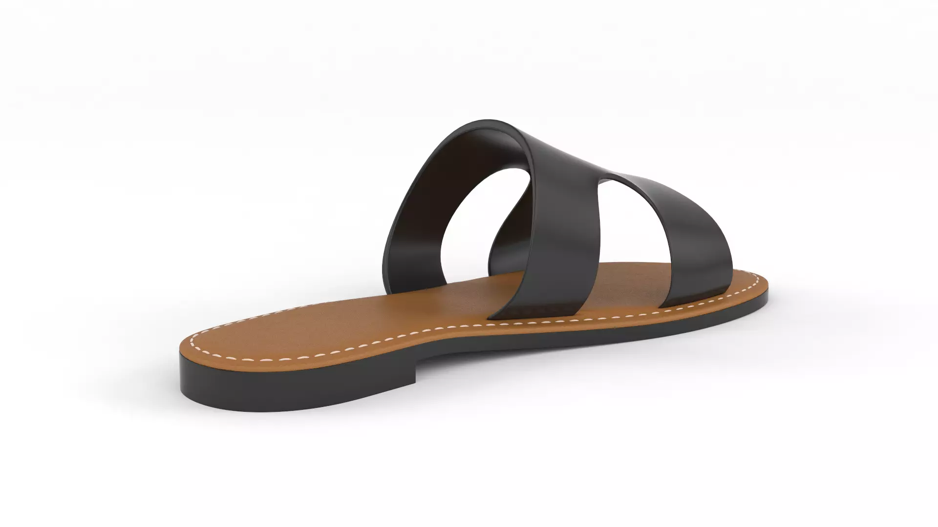  Slide Sandal 3D model_3