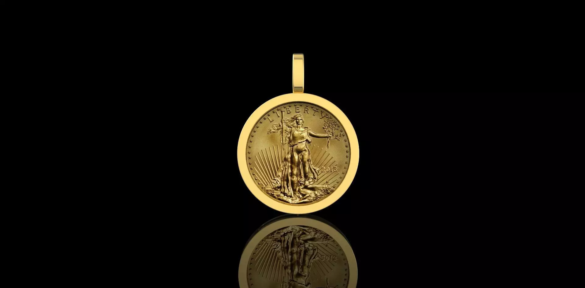 Gold N1534 3D print model_0