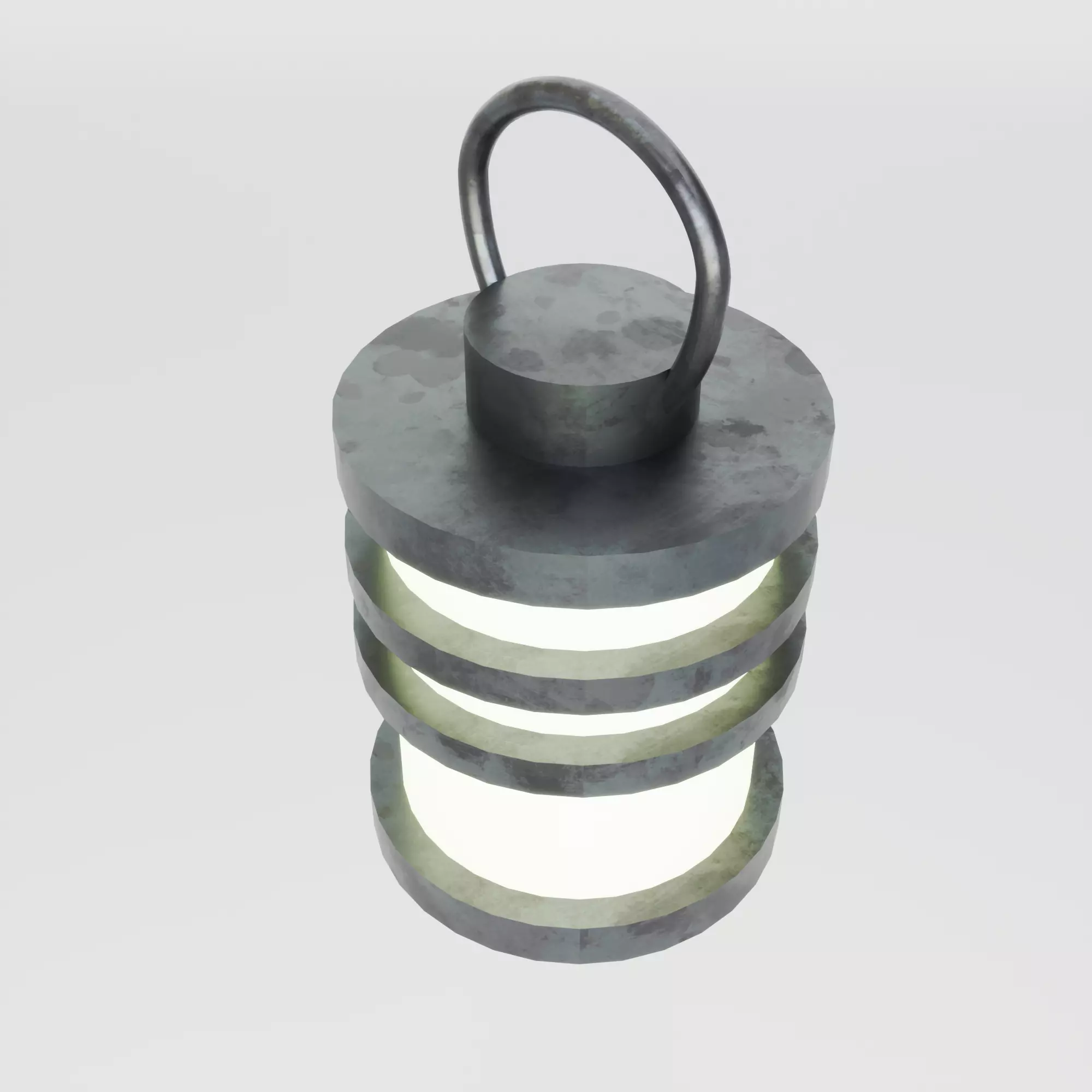 Modern Hanging Lamp Low Poly 3D Model Low-poly 3D model_5