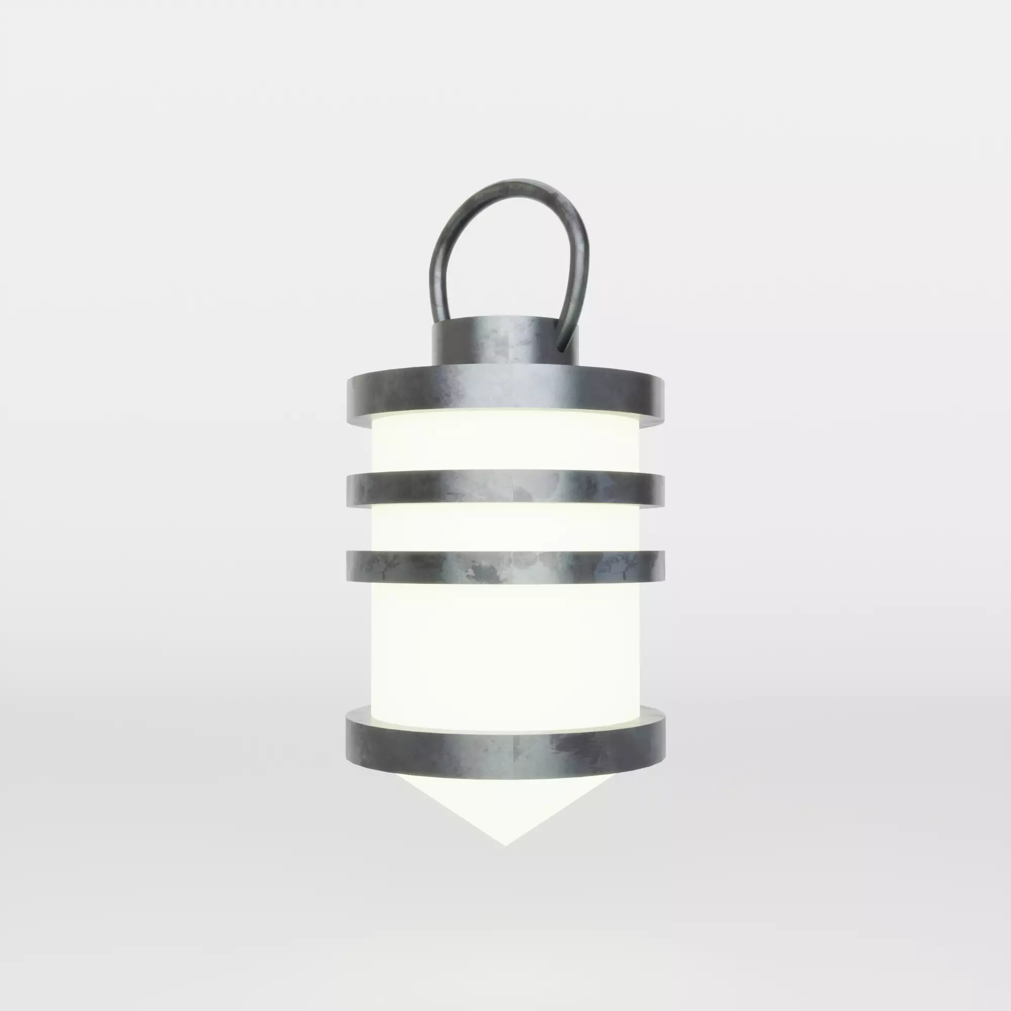 Modern Hanging Lamp Low Poly 3D Model Low-poly 3D model_3