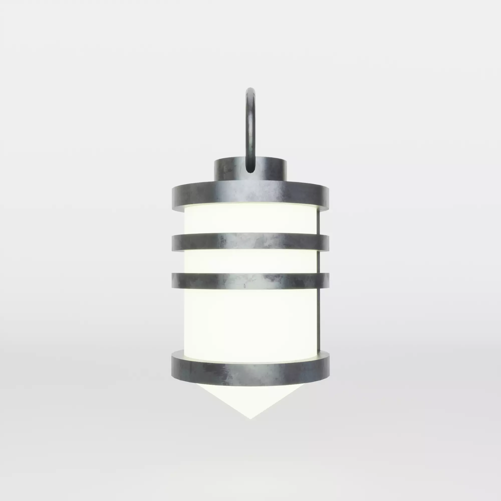 Modern Hanging Lamp Low Poly 3D Model Low-poly 3D model_2