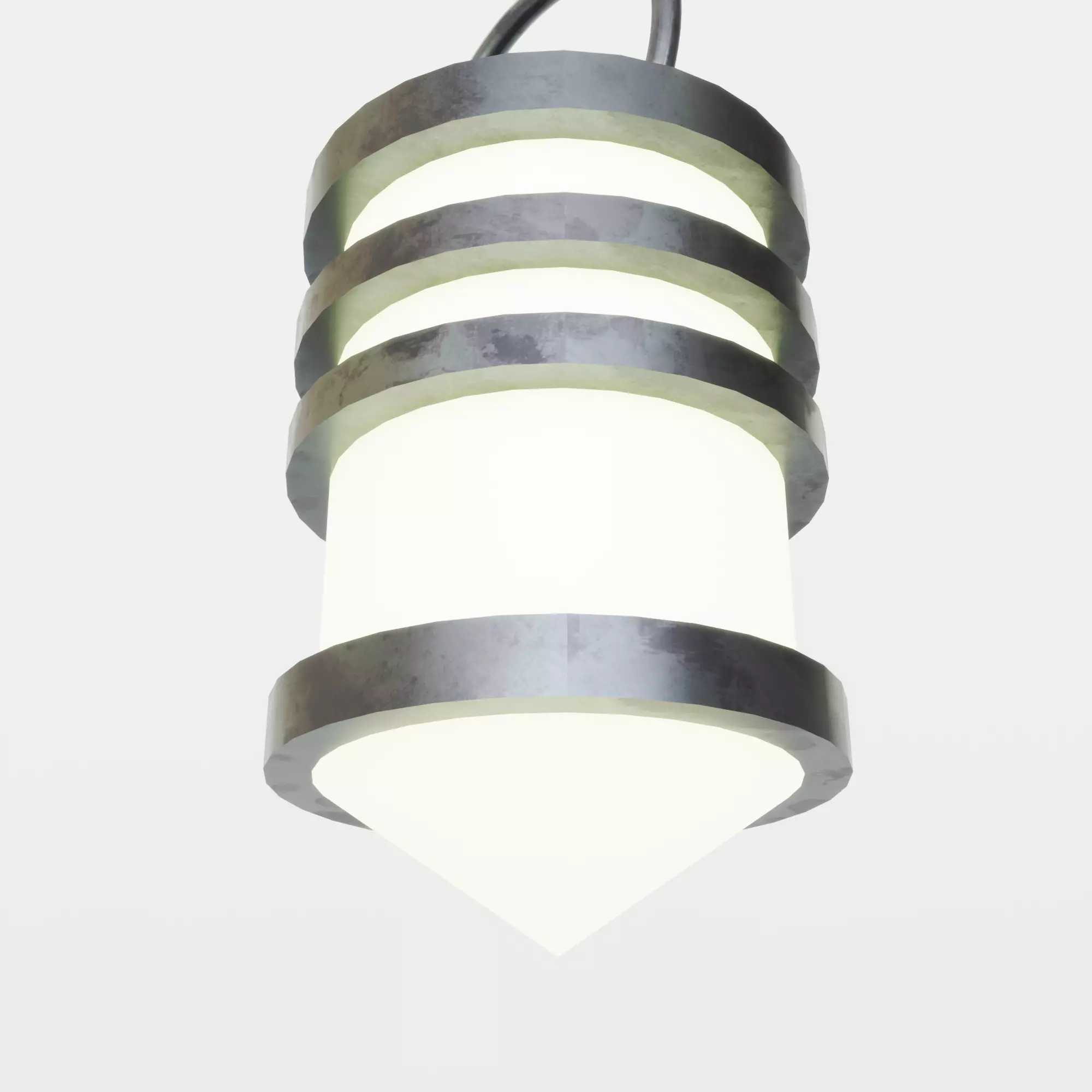 Modern Hanging Lamp Low Poly 3D Model Low-poly 3D model_4