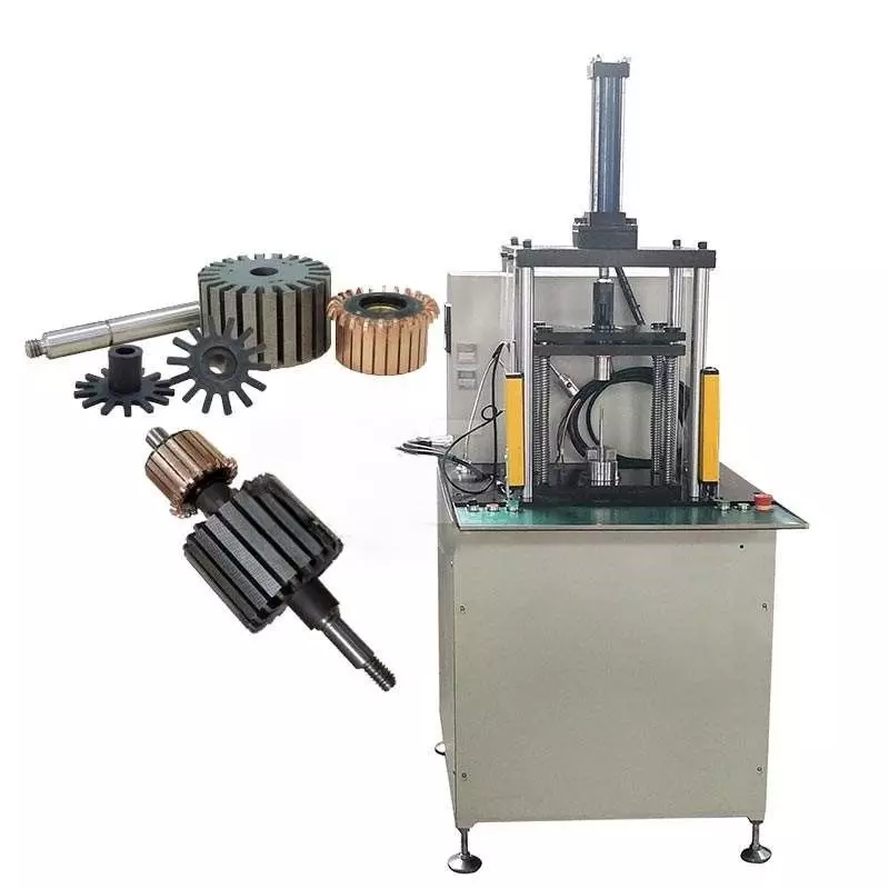 Electric Motor Rotor End Plate and Shaft Pressing Machine 3D model