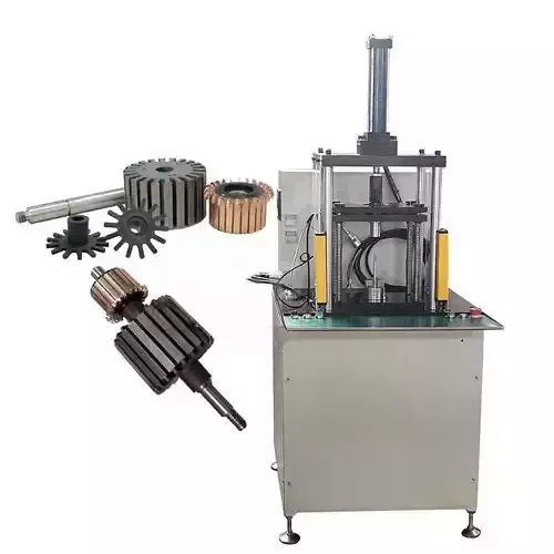 Electric Motor Rotor End Plate and Shaft Pressing Machine