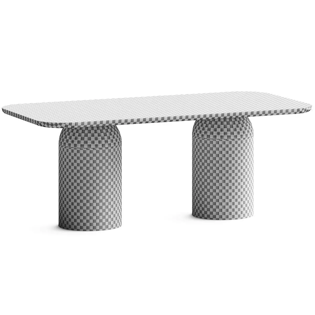 Vical Home Felhasena Dining Table 3D model_2