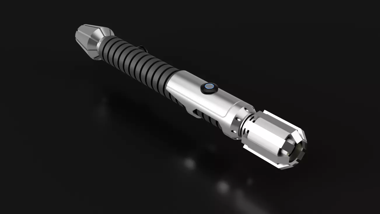 Jedi Lightsaber Sentry 3D print model_0