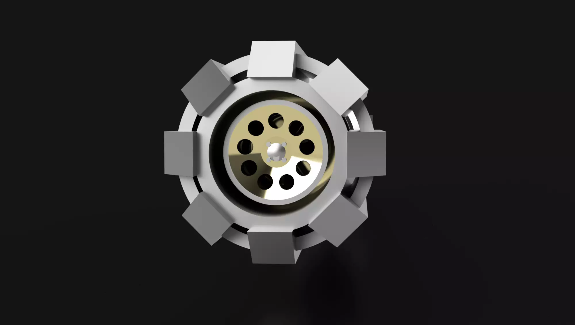 Jedi Lightsaber Sentry 3D print model_1