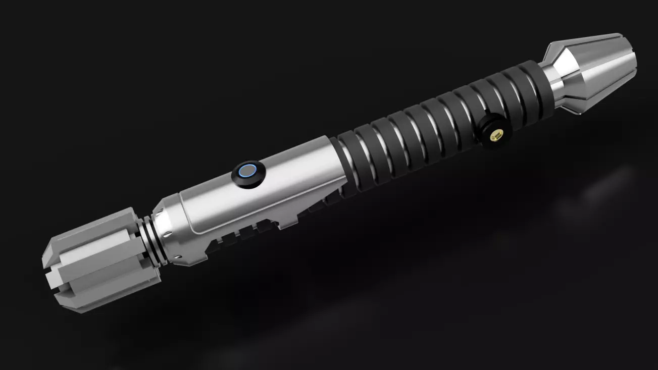 Jedi Lightsaber Sentry 3D print model_4