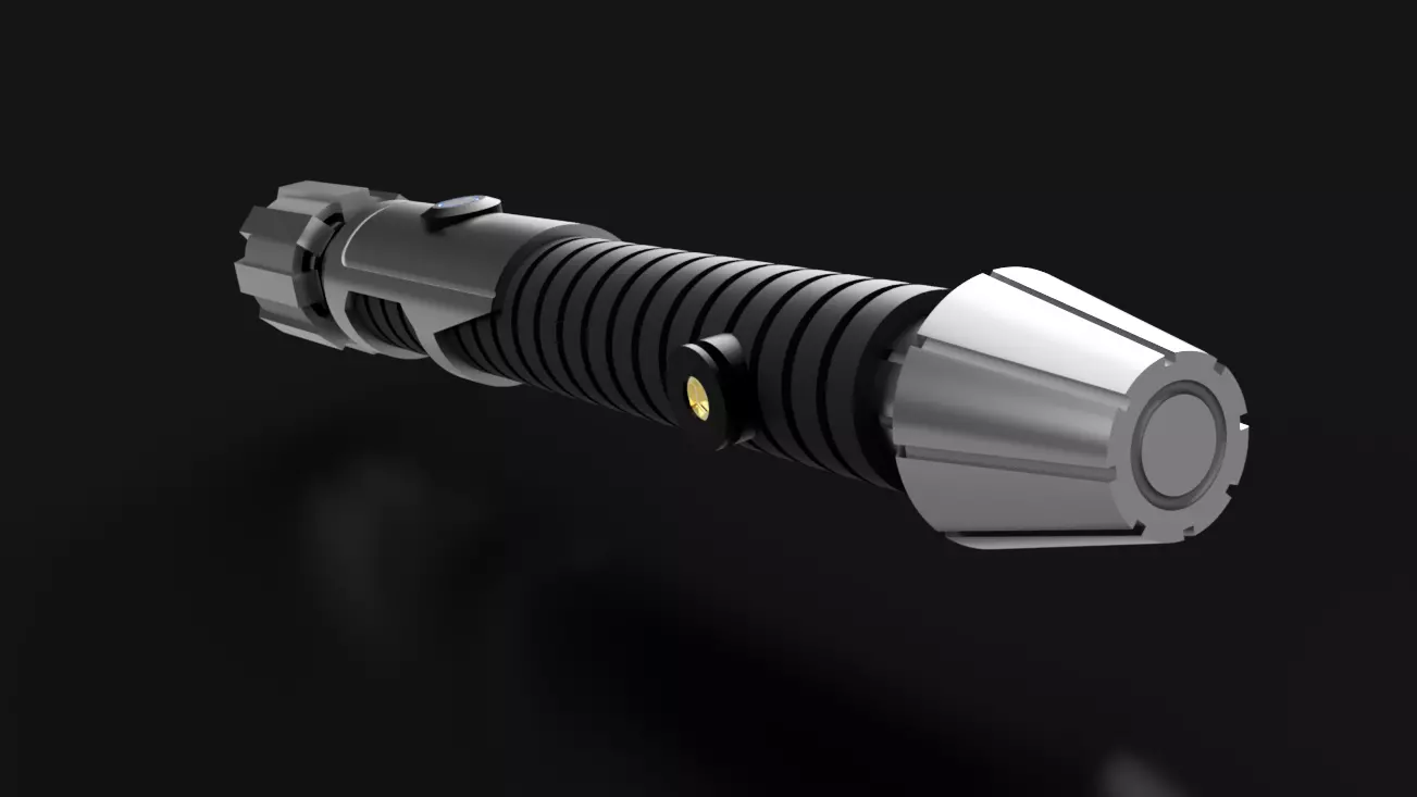 Jedi Lightsaber Sentry 3D print model_5