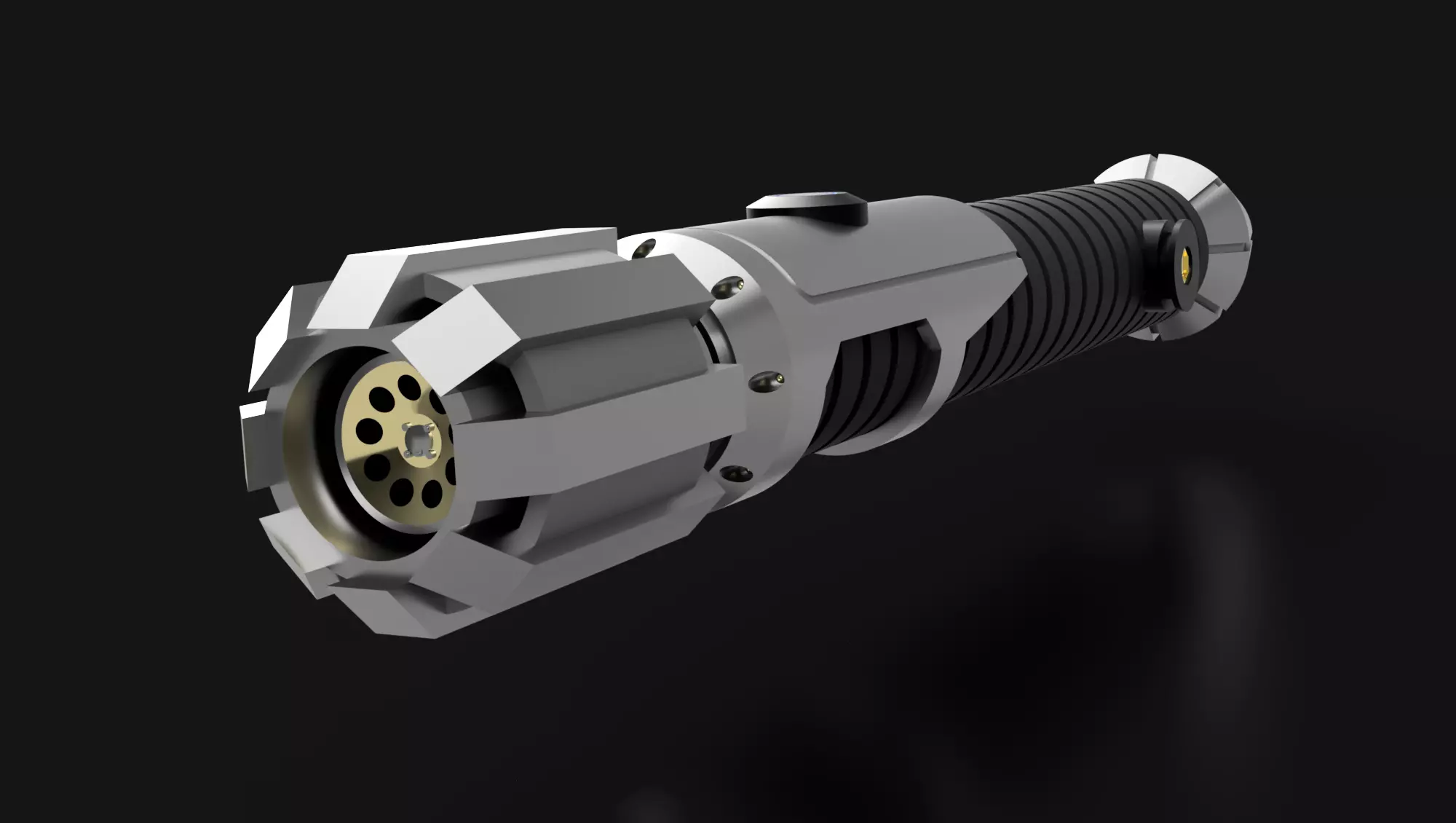 Jedi Lightsaber Sentry 3D print model_2