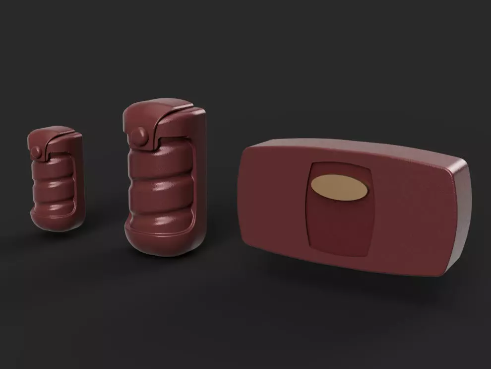 Jedi Pouches 3D print model_1