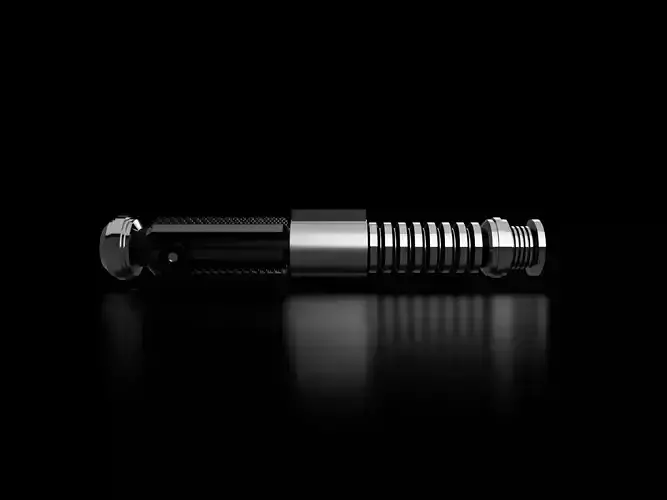 The Enforcer Jedi Sith Lightsaber 3D print model The Enforcer Jedi Sith Lightsaber 3D print model