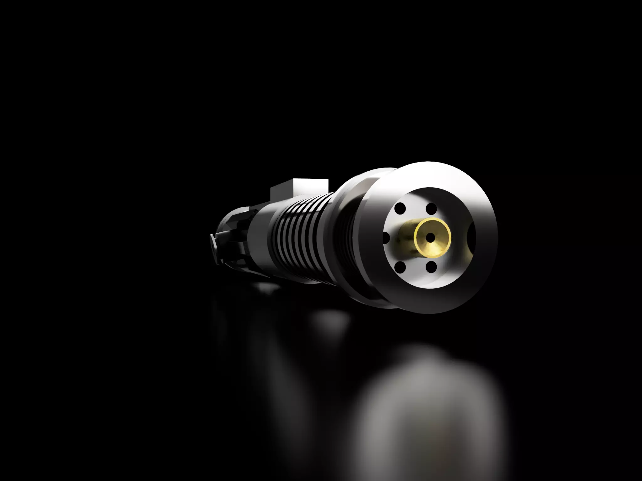 The Enforcer Jedi Sith Lightsaber 3D print model_4