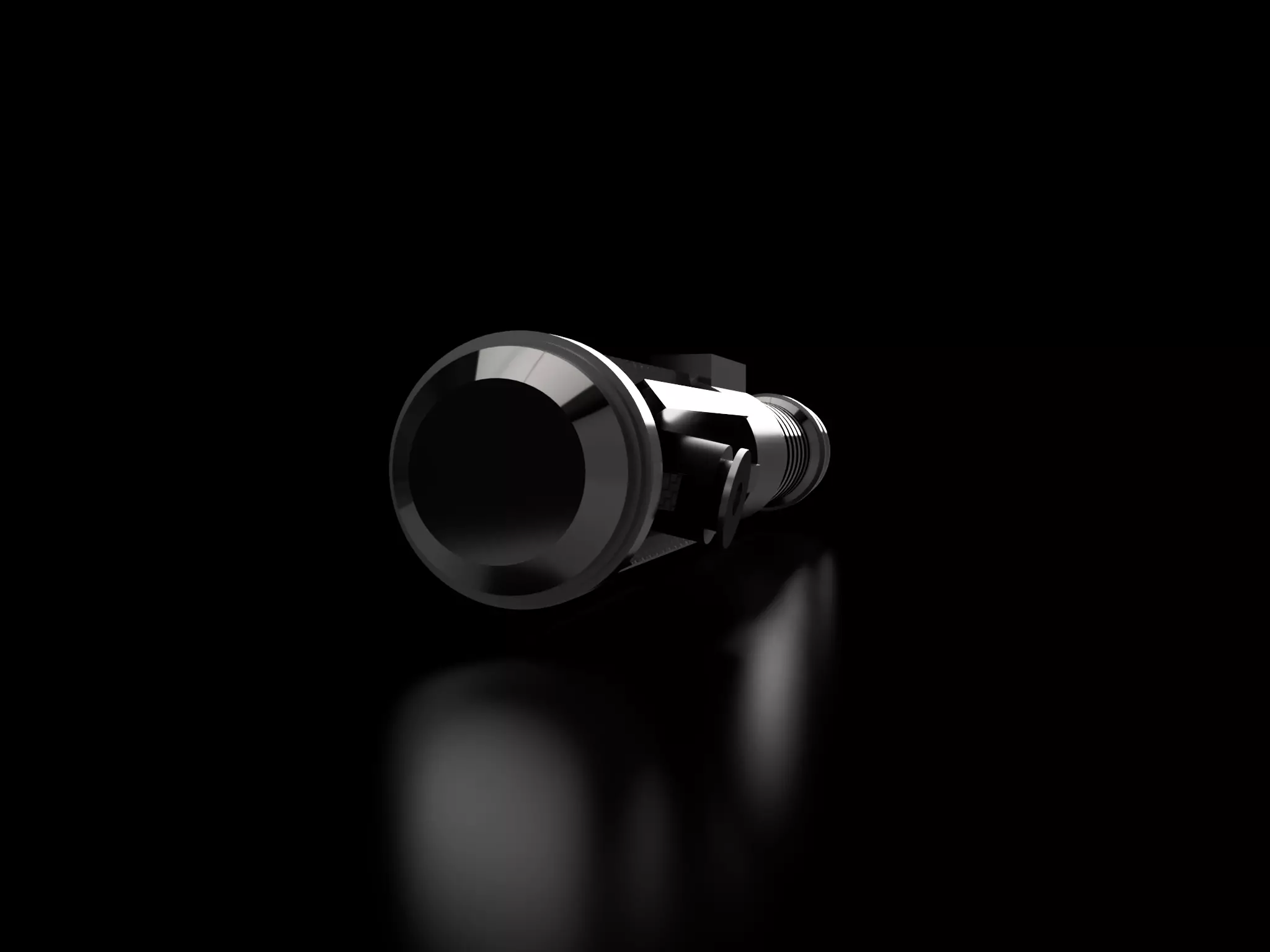 The Enforcer Jedi Sith Lightsaber 3D print model_1