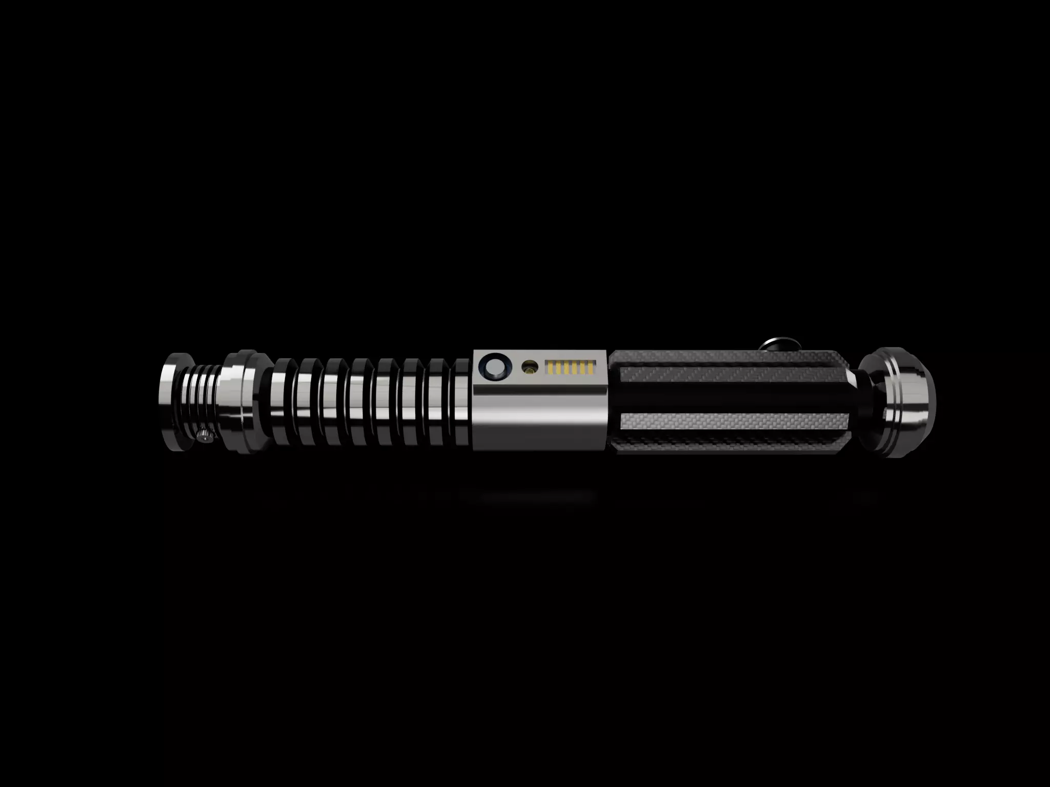 The Enforcer Jedi Sith Lightsaber 3D print model_3
