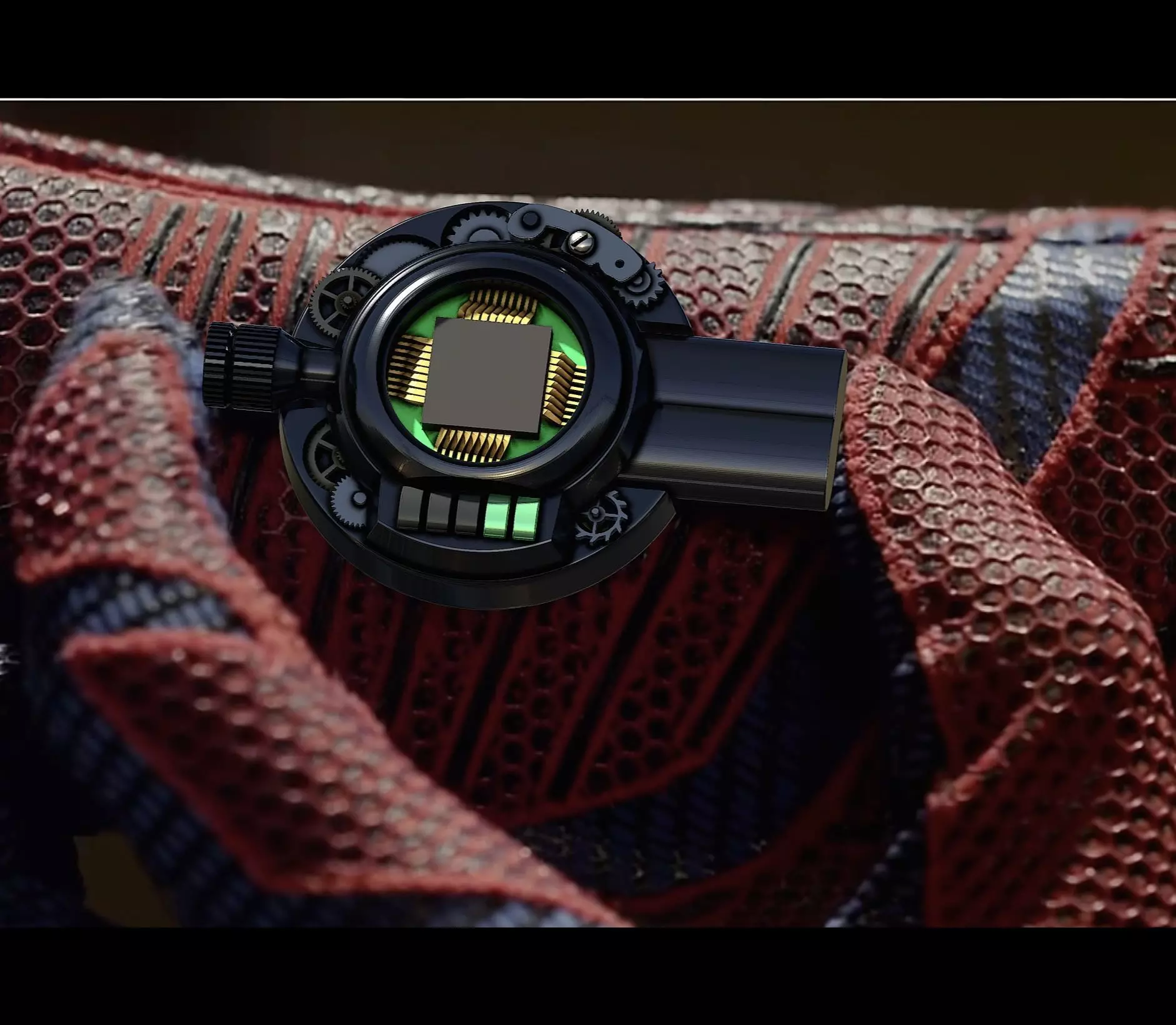 Webshooter the amazing Spiderman  3D model_0