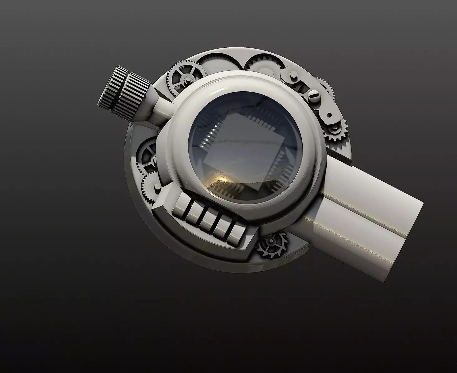 Webshooter the amazing Spiderman  3D model_2