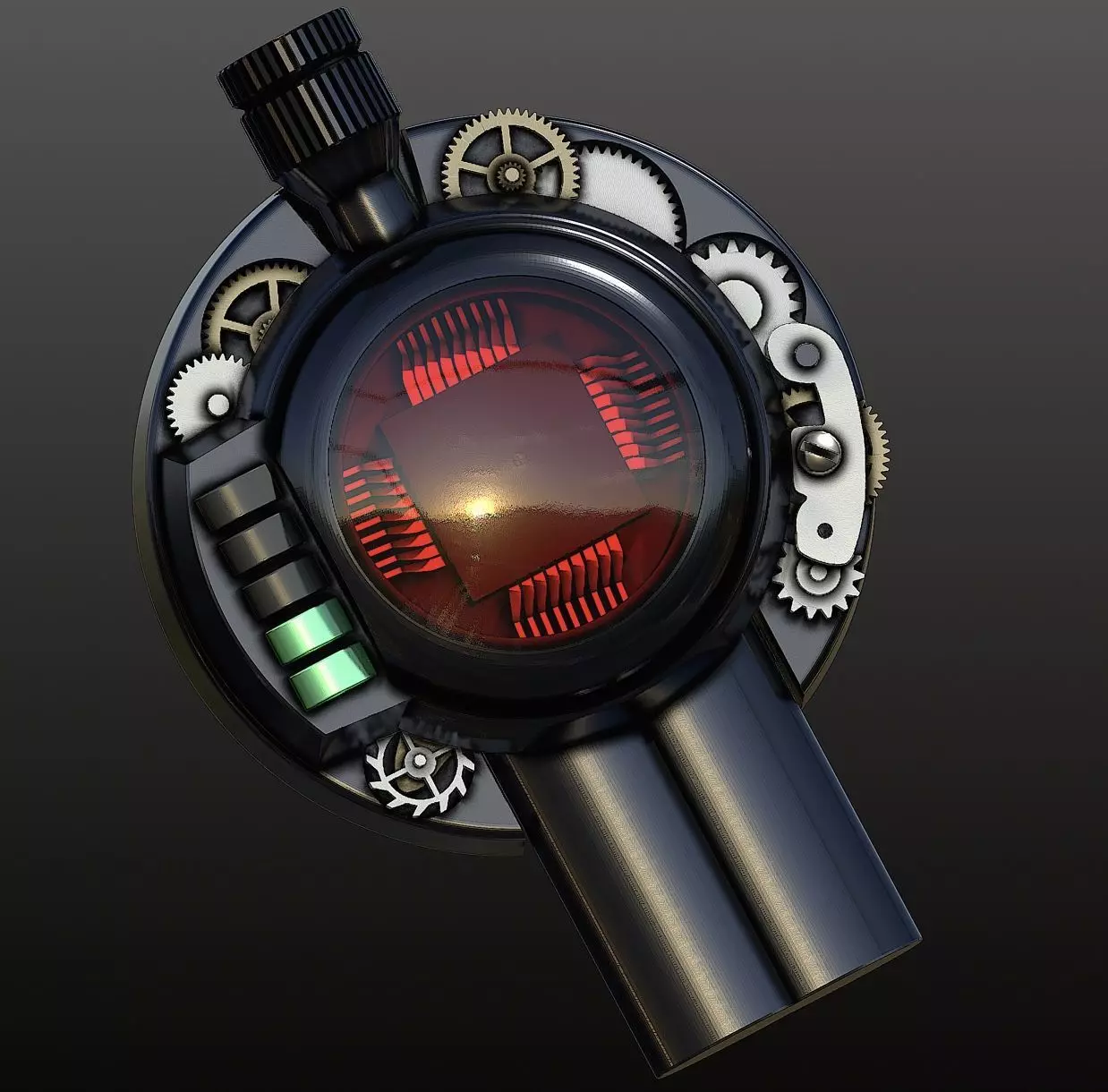 Webshooter the amazing Spiderman  3D model_3