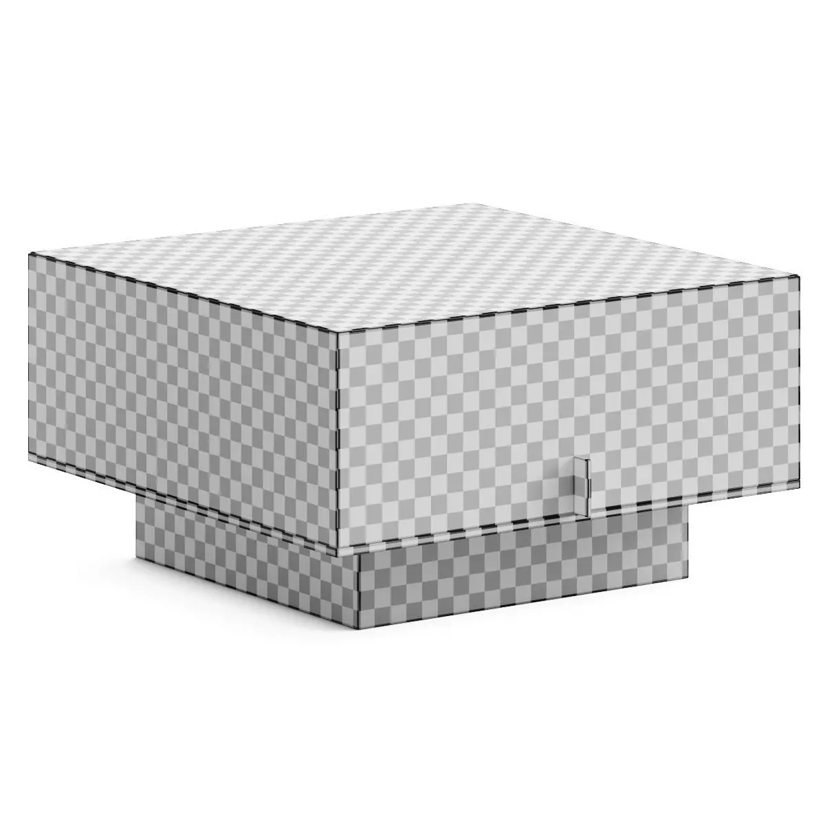 IVG Home Collection Sunda Side Table 3D model_2