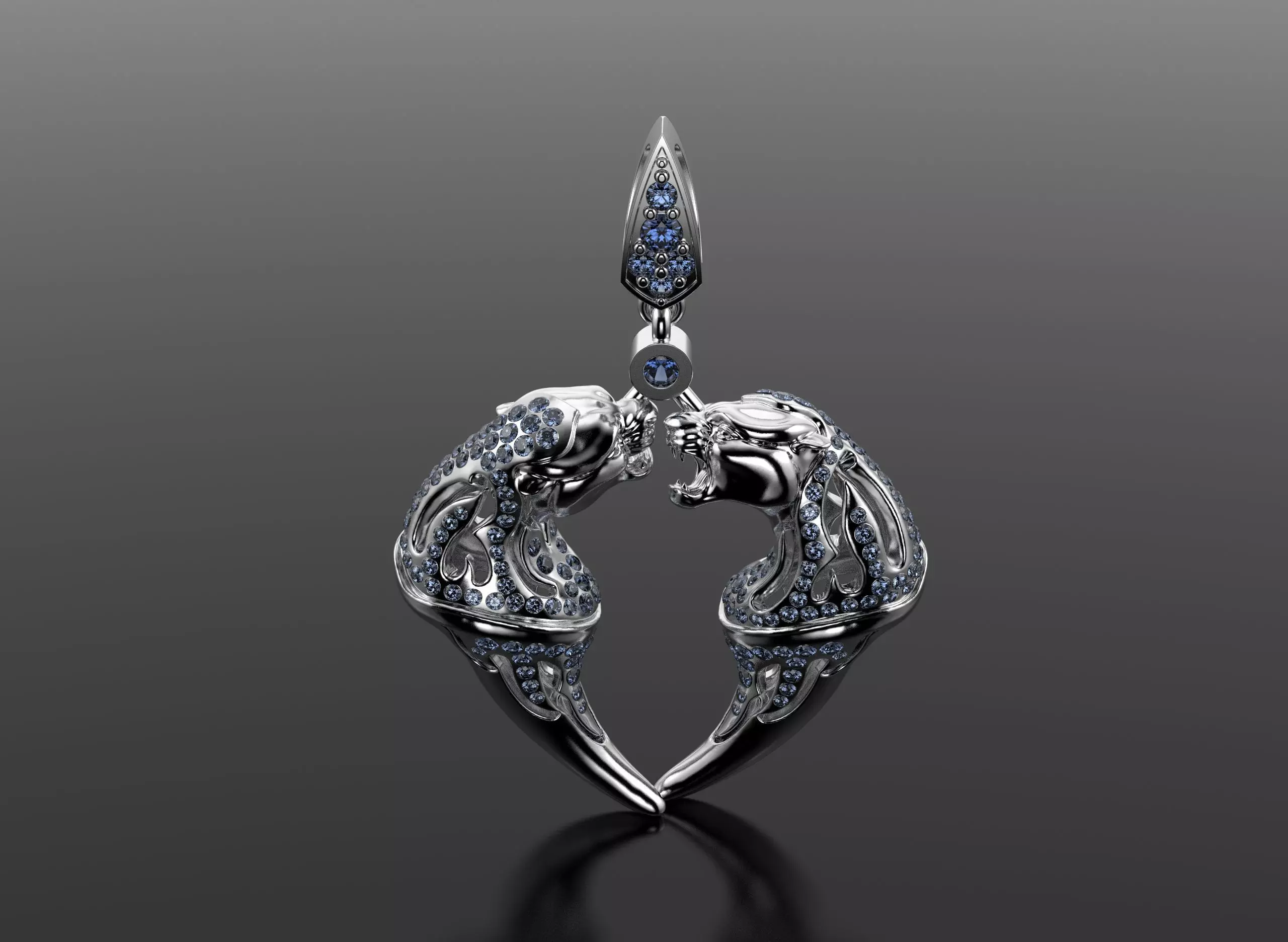 Magerit Vinculo pendant 3D print model_4