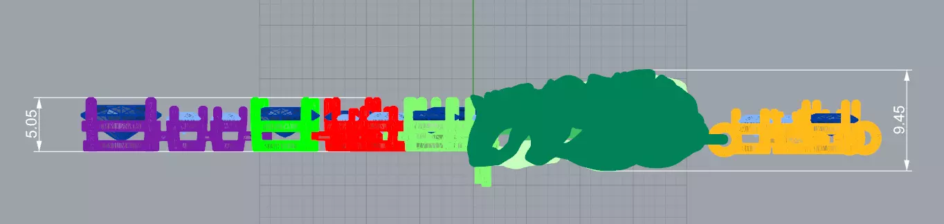 Beautiful pendant with diamonds 3D print model_5