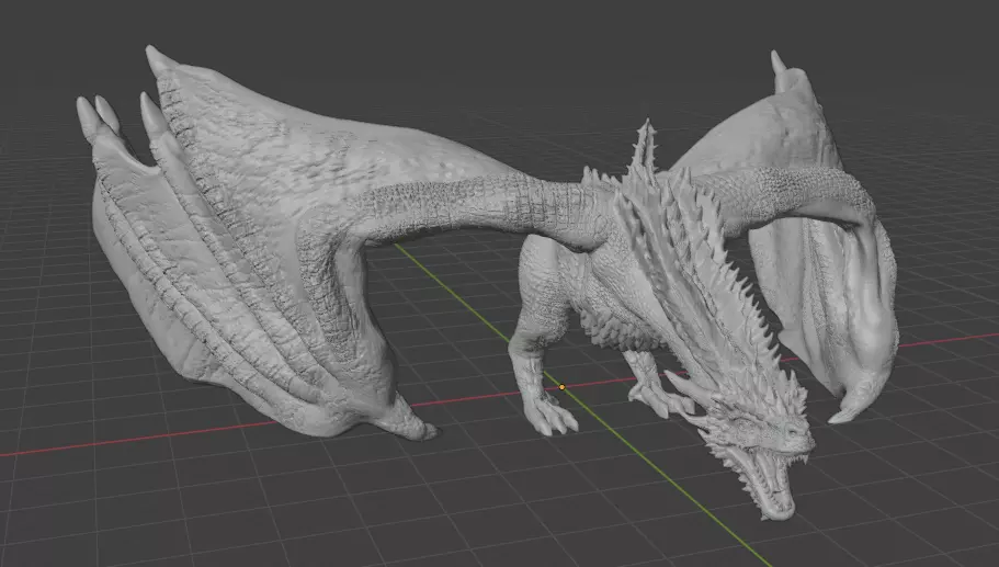 DRAGON 3D print model_0