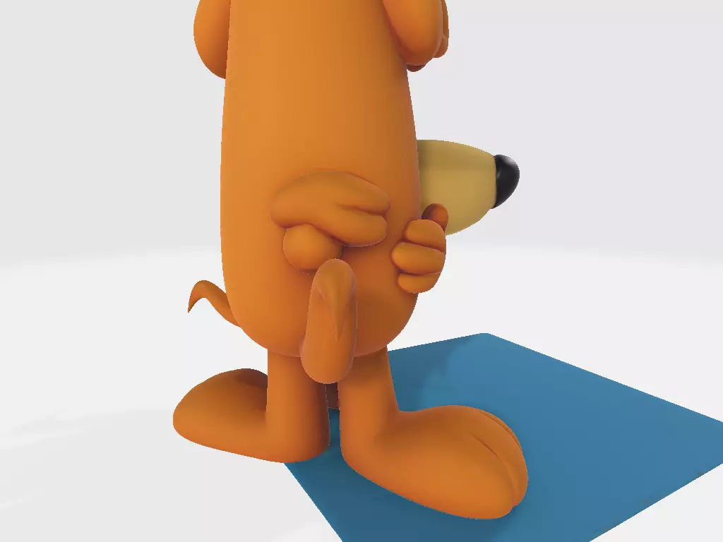 Augie Doggie and Doggie Daddy 3D print model_5
