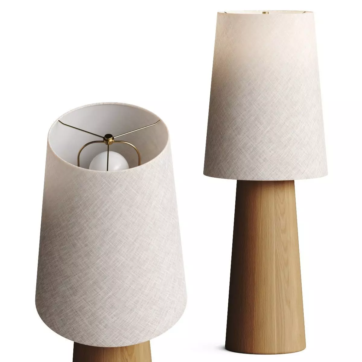 Lulu and Georgia Sheffield Table Lamp 3D model_0