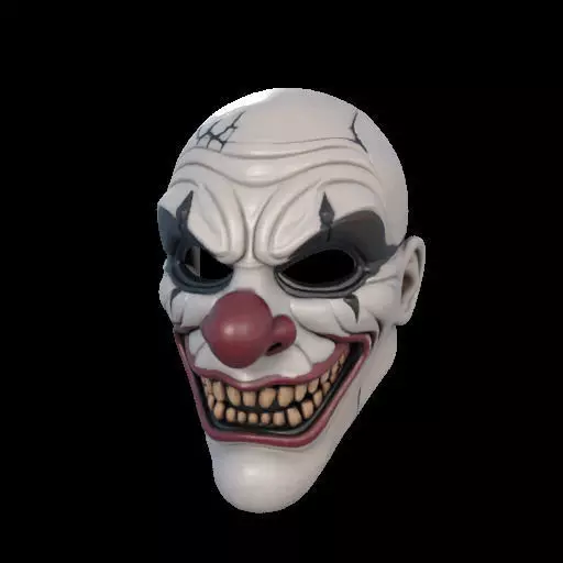 Wearable Terrifier Clown Mask 3D print model_23