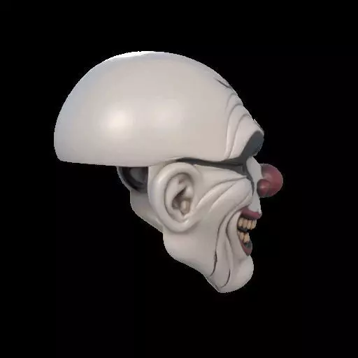 Wearable Terrifier Clown Mask 3D print model_30