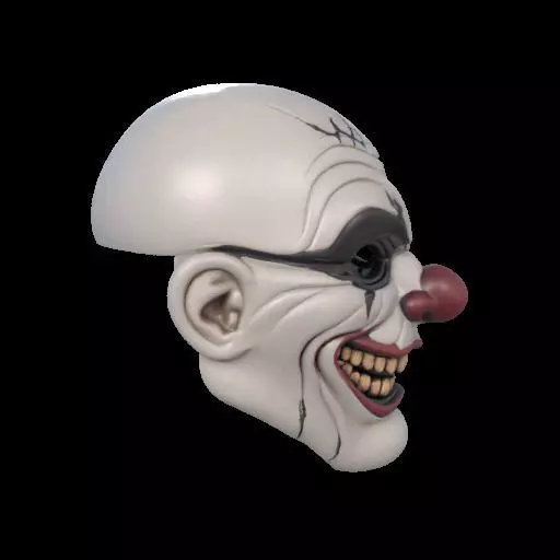 Wearable Terrifier Clown Mask 3D print model_28